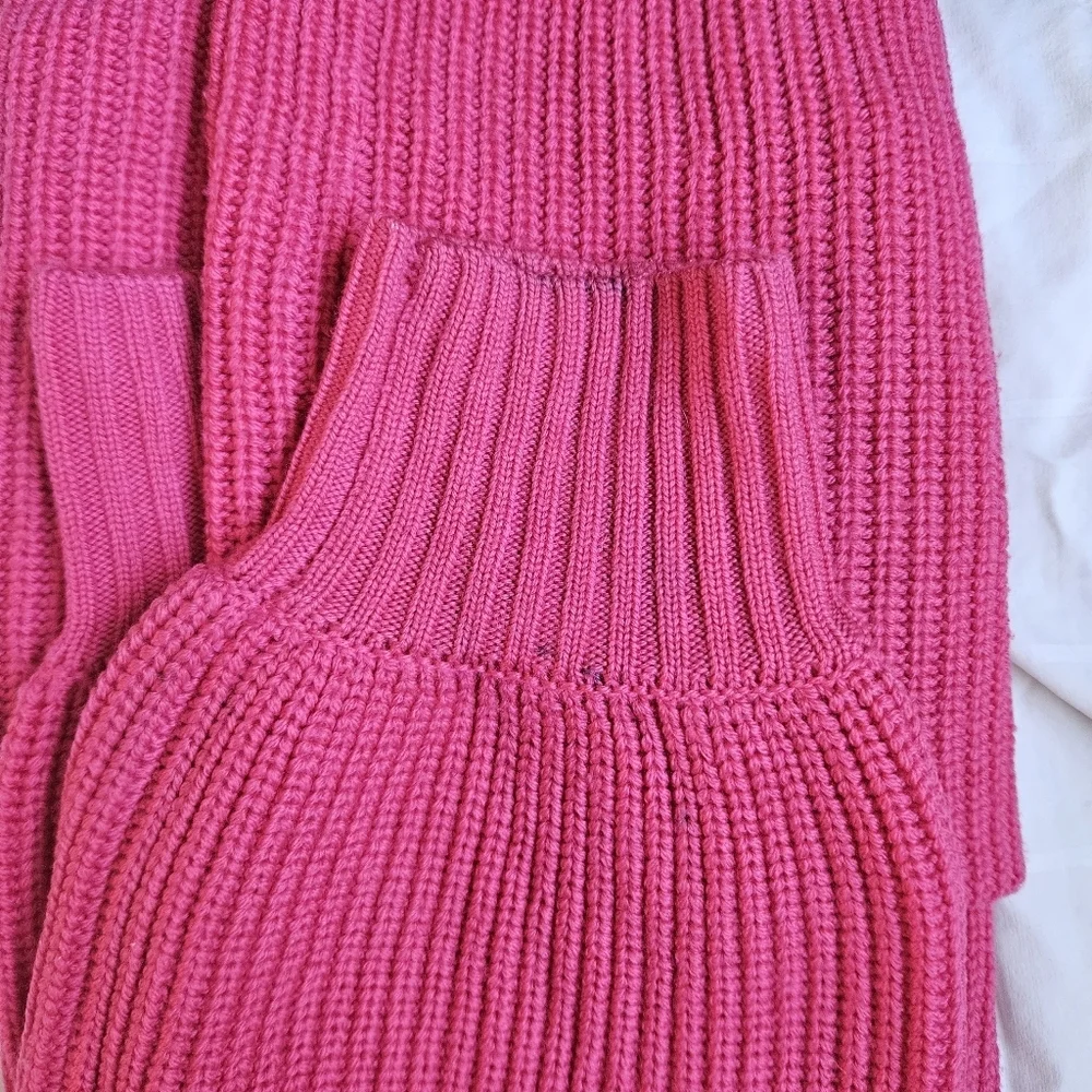 Wilfred Free Pink Merino Wool Unwind Cardigan Size S - Picture 10 of 10